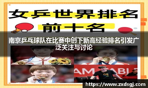 南京乒乓球队在比赛中创下新高经验排名引发广泛关注与讨论